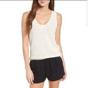Madewell springdale sweater tank